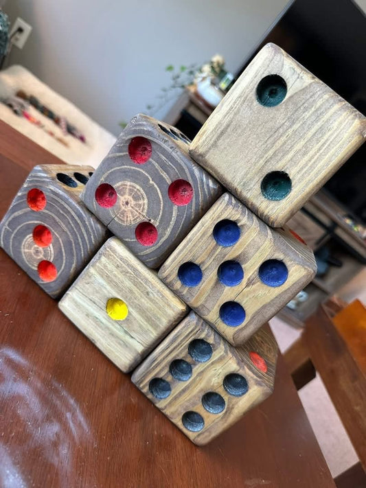 Rustic Yard Dice Set (LOCAL PICKUP ONLY) (Pre-Order)