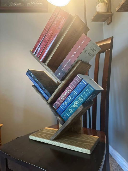 Handmade Book Tree LOCAL PICKUP ONLY (Made to order)