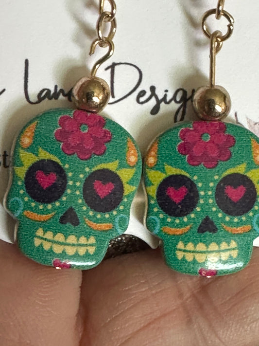 Sugar Skull Earrings