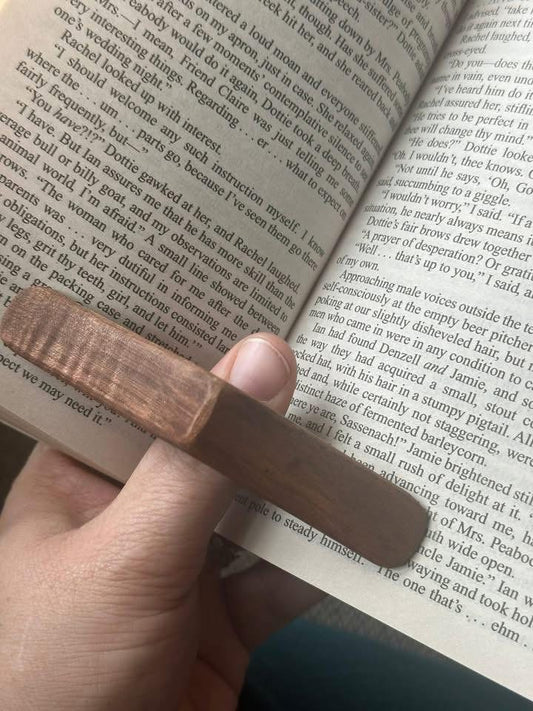 Handmade Book Buddy Page Holder