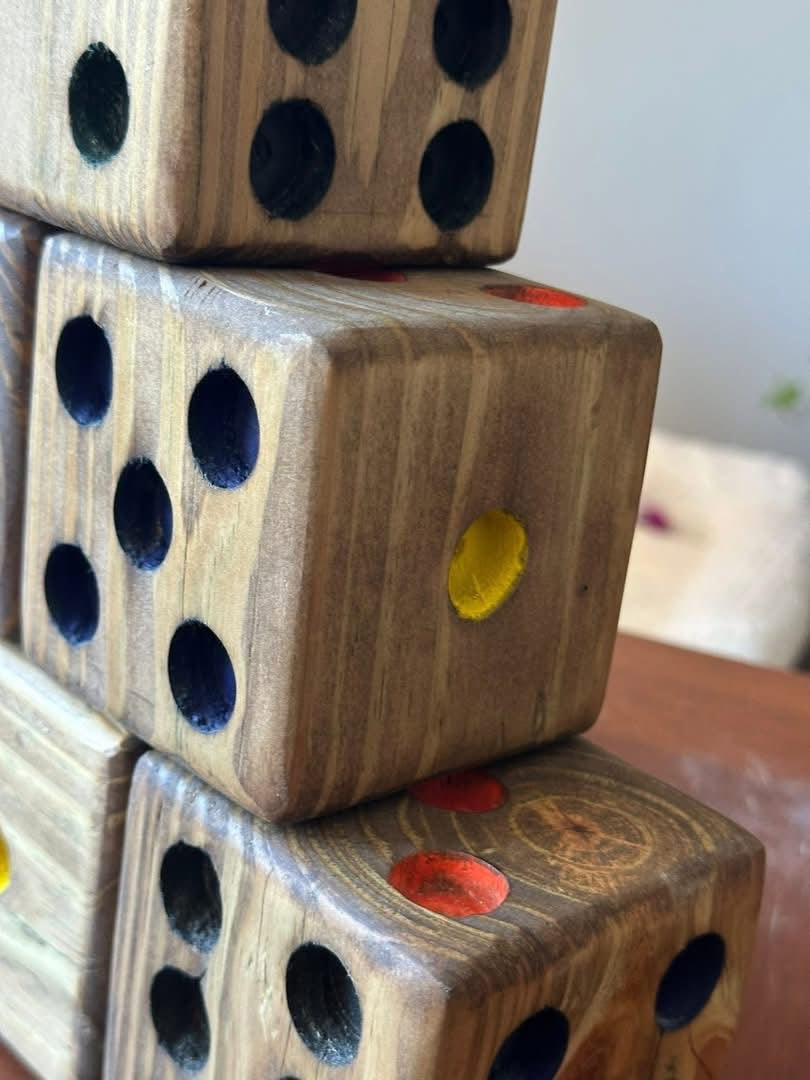 Rustic Yard Dice Set (LOCAL PICKUP ONLY) (Pre-Order)