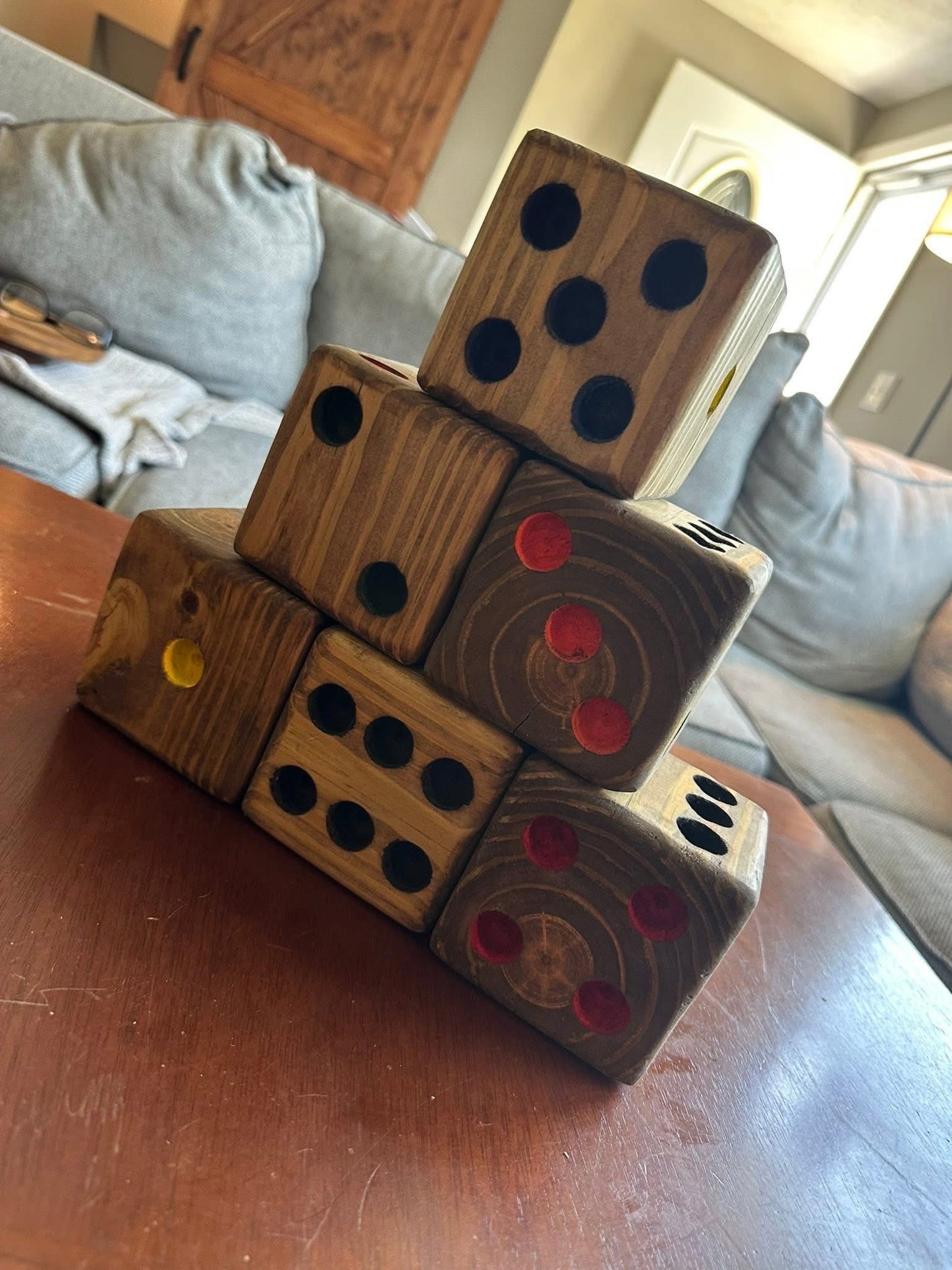 Rustic Yard Dice Set (LOCAL PICKUP ONLY) (Pre-Order)