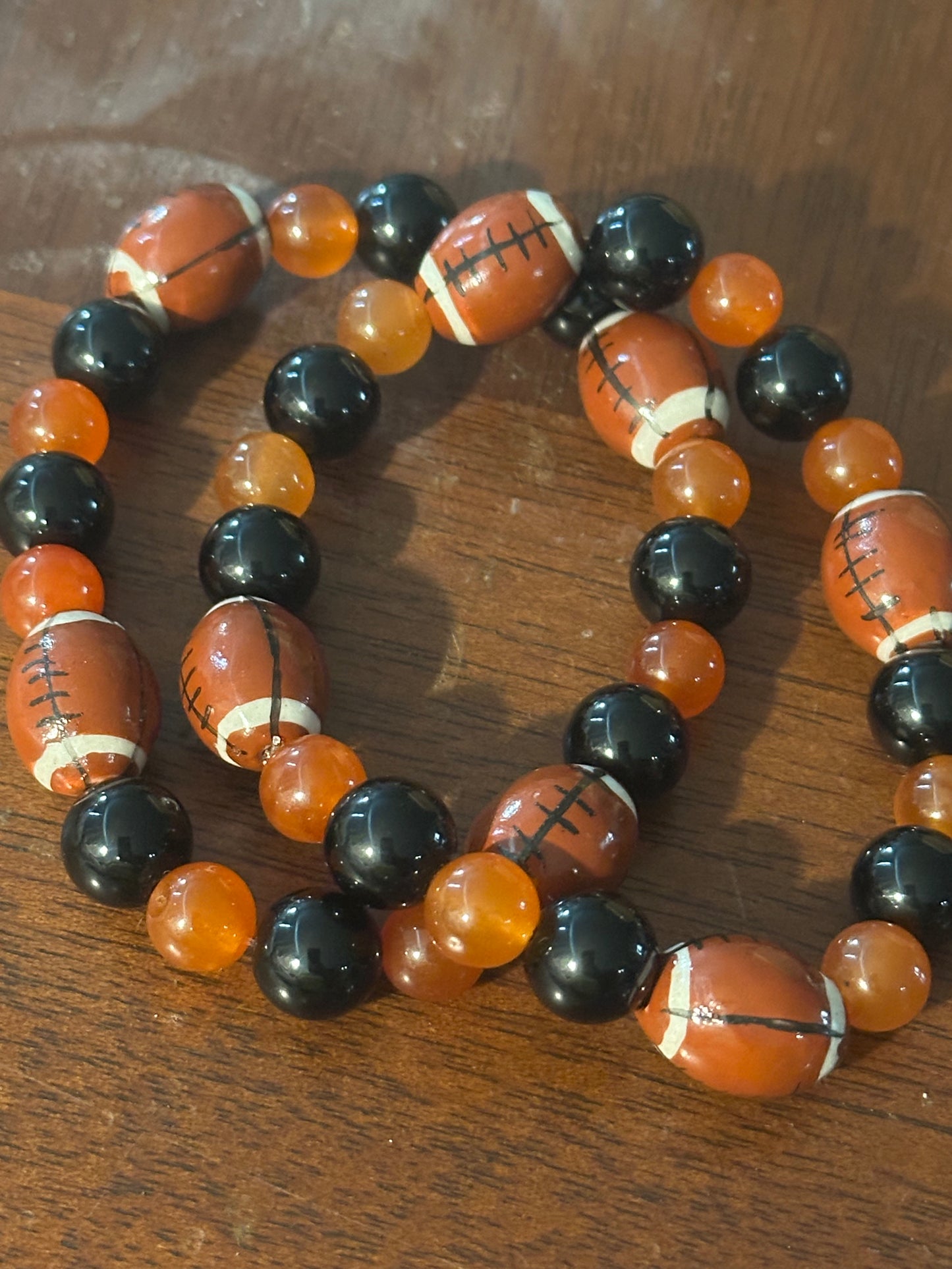 Cincy Football Stretch Bracelet
