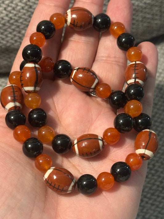 Cincy Football Stretch Bracelet