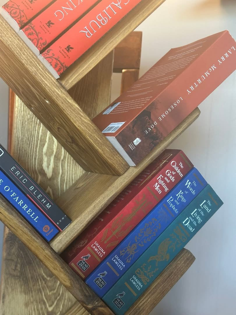 Handmade Book Tree LOCAL PICKUP ONLY (Made to order)