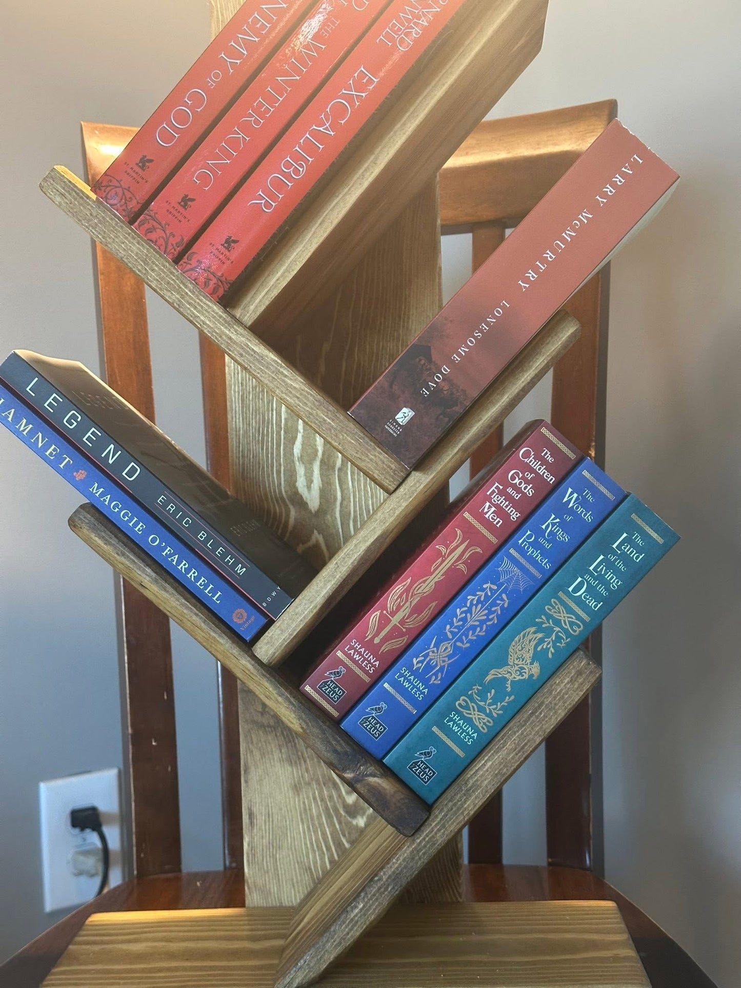 Handmade Book Tree LOCAL PICKUP ONLY (Made to order)