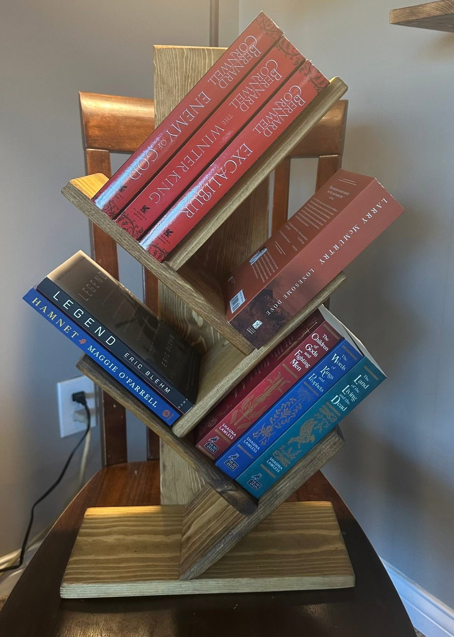 Handmade Book Tree LOCAL PICKUP ONLY (Made to order)