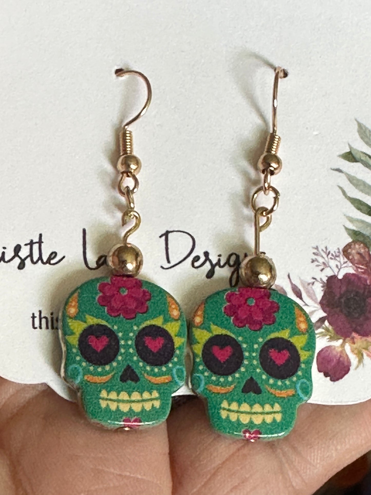 Sugar Skull Earrings