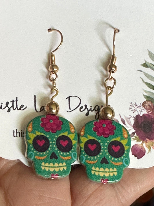 Sugar Skull Earrings