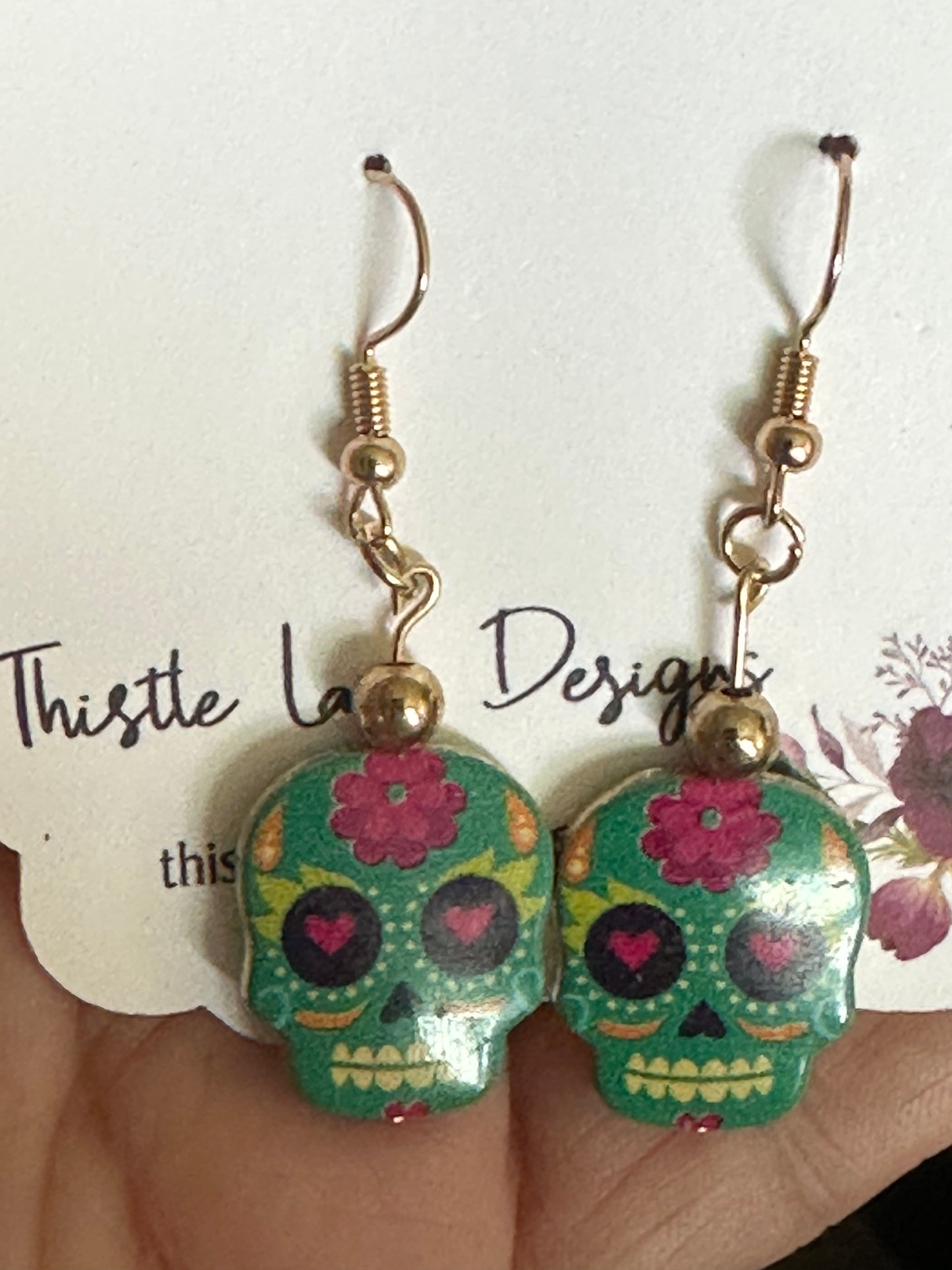 Sugar Skull Earrings