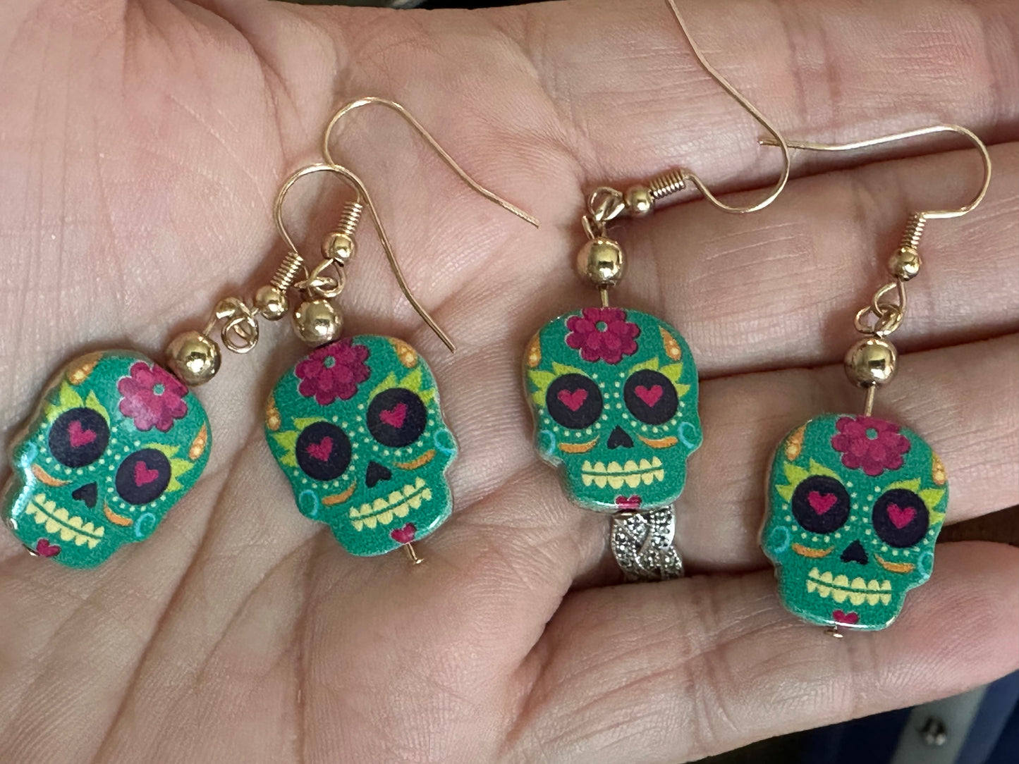 Sugar Skull Earrings