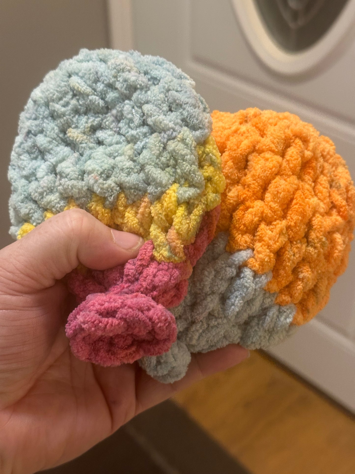 Eco-Friendly, Latex Free, Reusable Crochet Water Balloons Set.