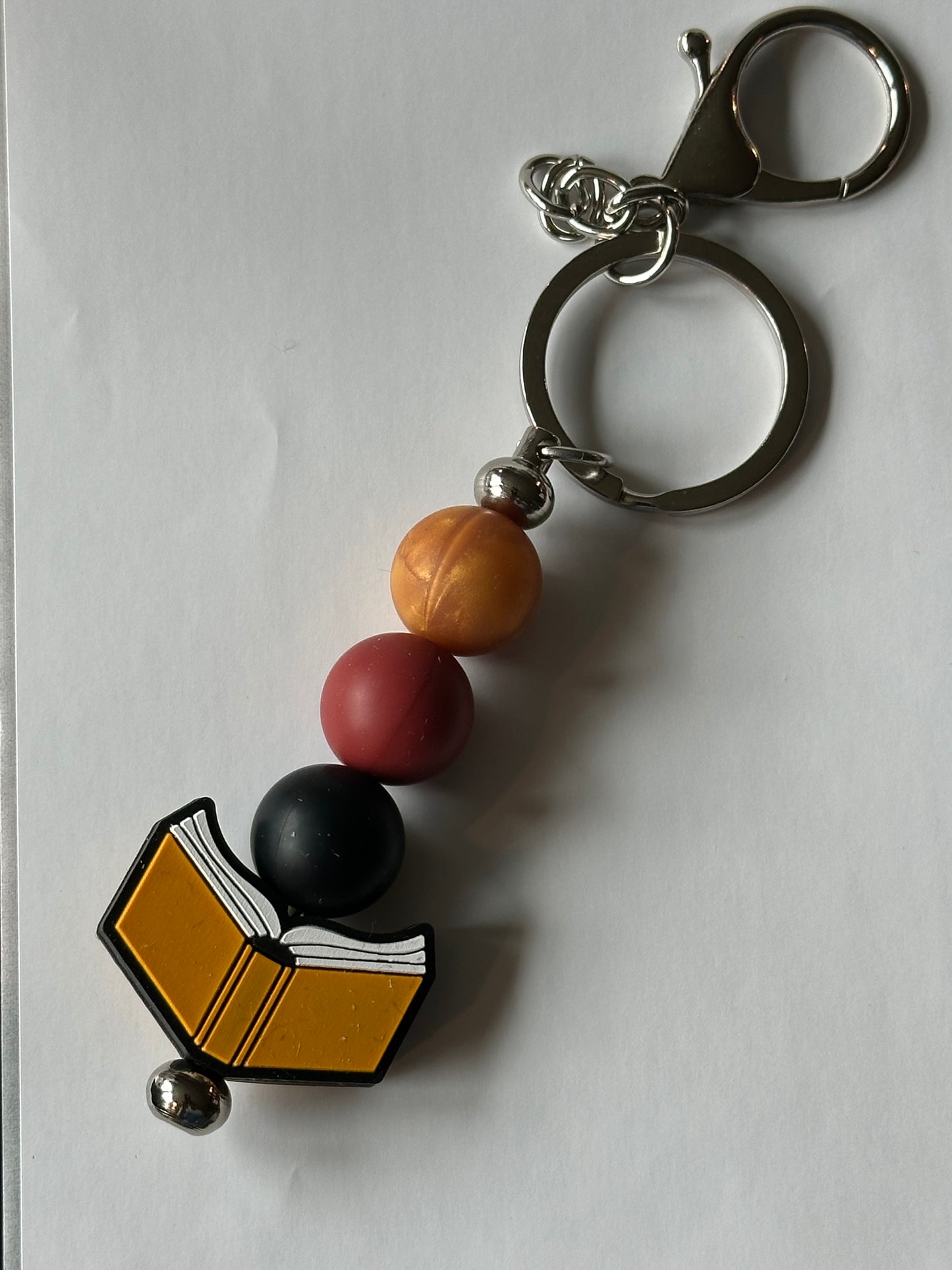 Magic School Beaded Bar Keychain