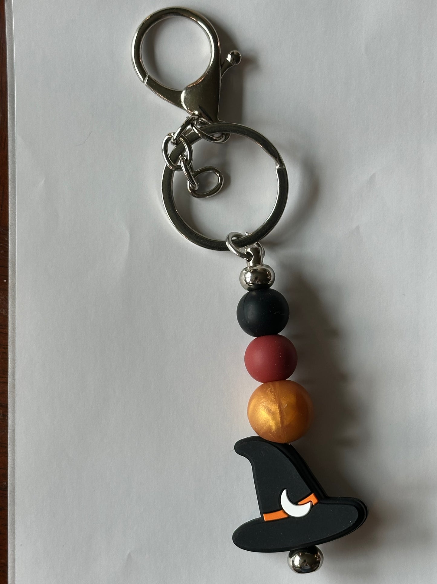 Magic School Beaded Bar Keychain