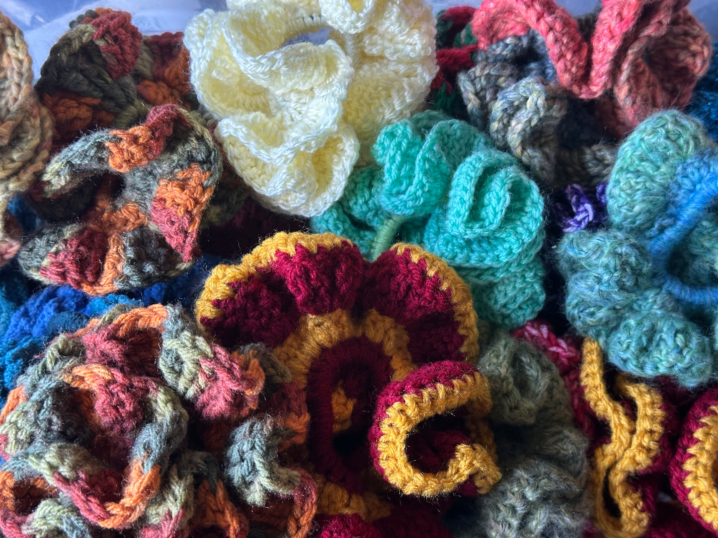 Mystery Crochet Hair Scrunchie