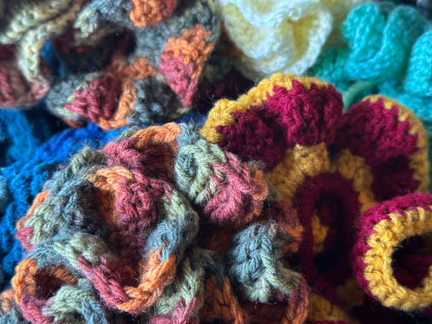 Mystery Crochet Hair Scrunchie
