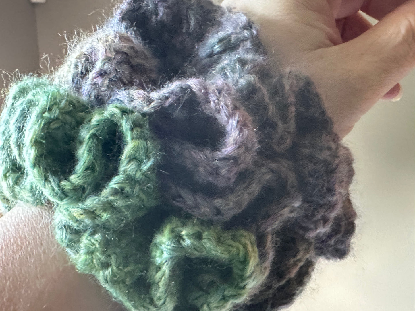 Mystery Crochet Hair Scrunchie
