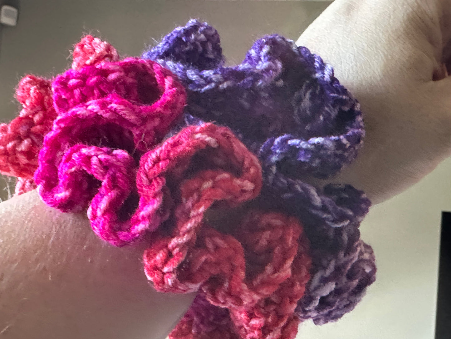 Mystery Crochet Hair Scrunchie