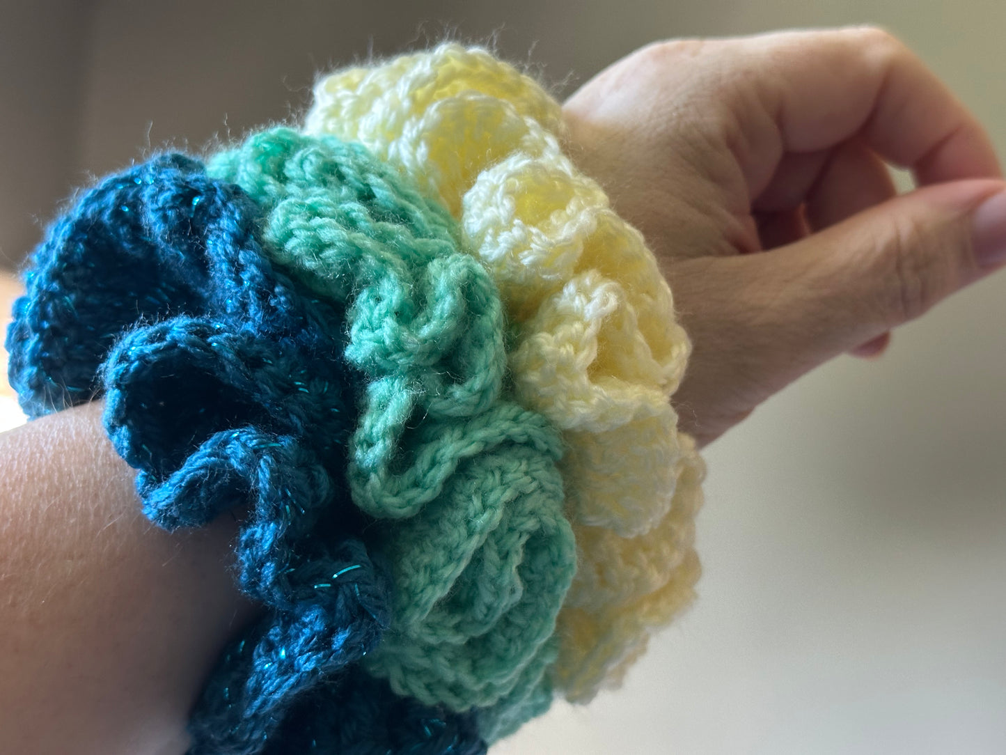 Mystery Crochet Hair Scrunchie