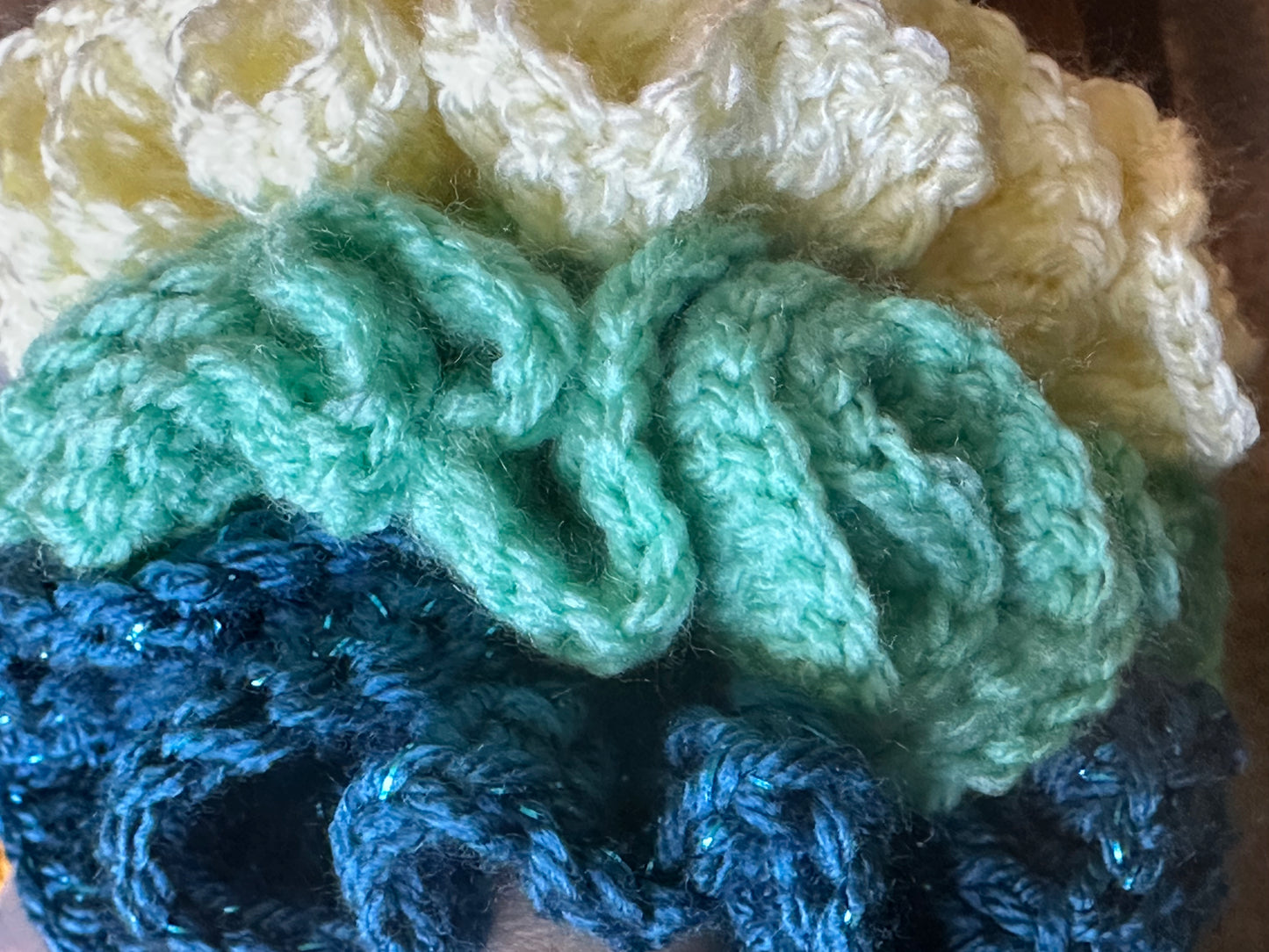 Mystery Crochet Hair Scrunchie