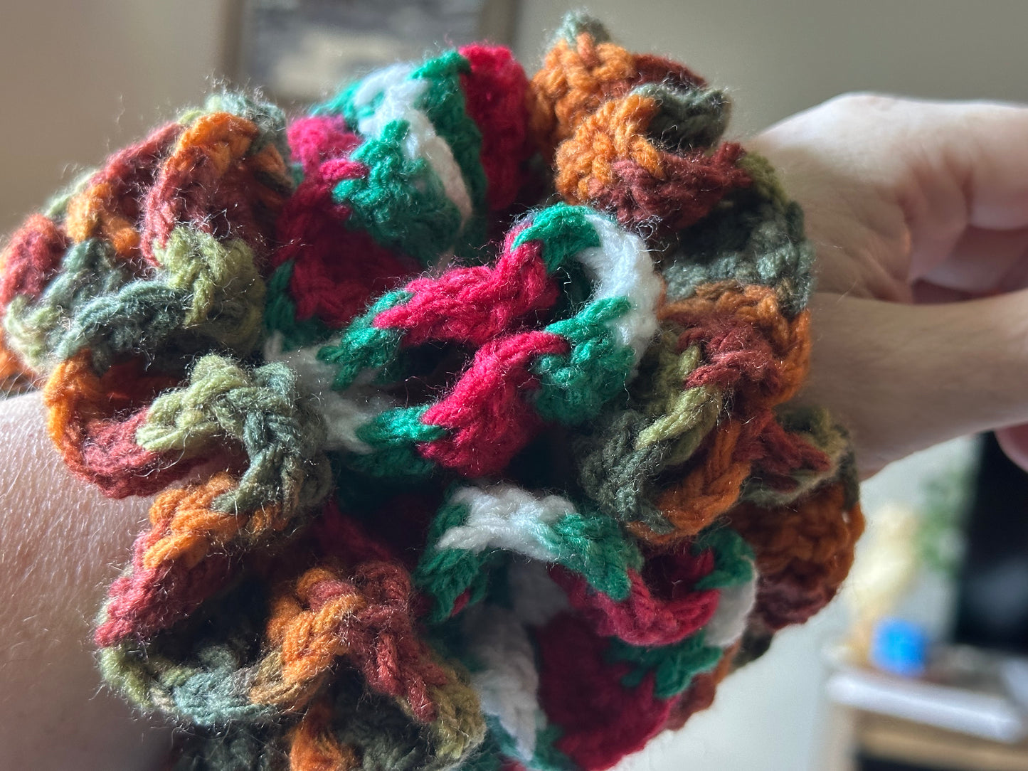 Mystery Crochet Hair Scrunchie