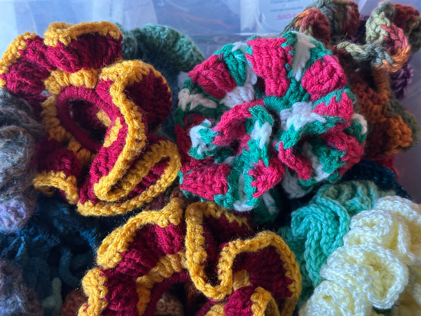 Mystery Crochet Hair Scrunchie