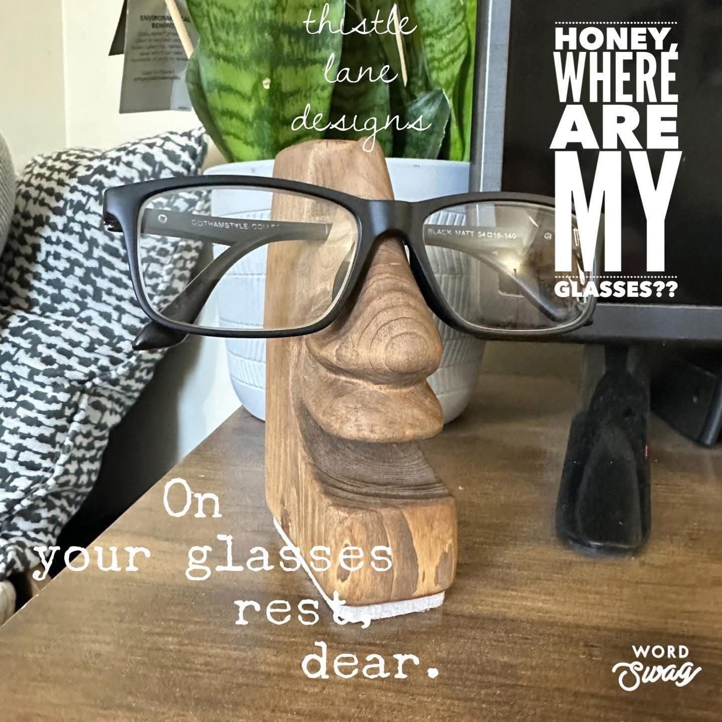 Handmade Glasses Rest (PreOrder)
